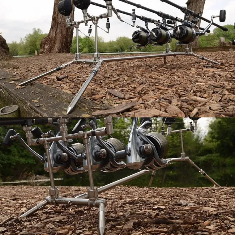 Pike / Predator Solar Tackle Rod Pods * Solar P1 Stainless Worldwide Pod