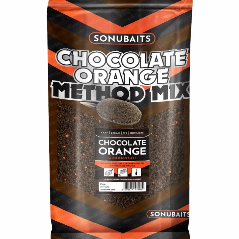 Carp Sonu Baits Bait & Additives * Sonubaits Chocolate Orange Method Mix 2kg