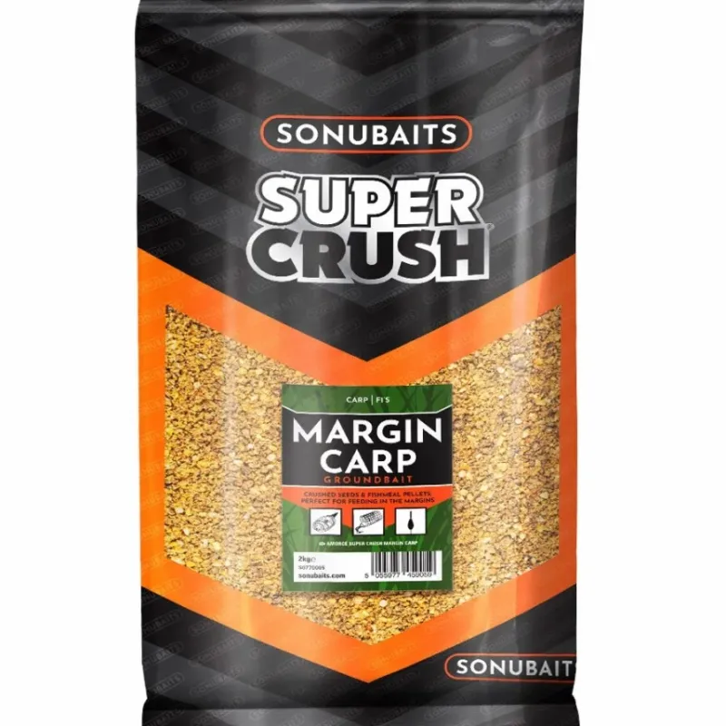 Specialist Sonu Baits Bait & Additives * SonuBaits Margin Carp Supercrush Groundbait