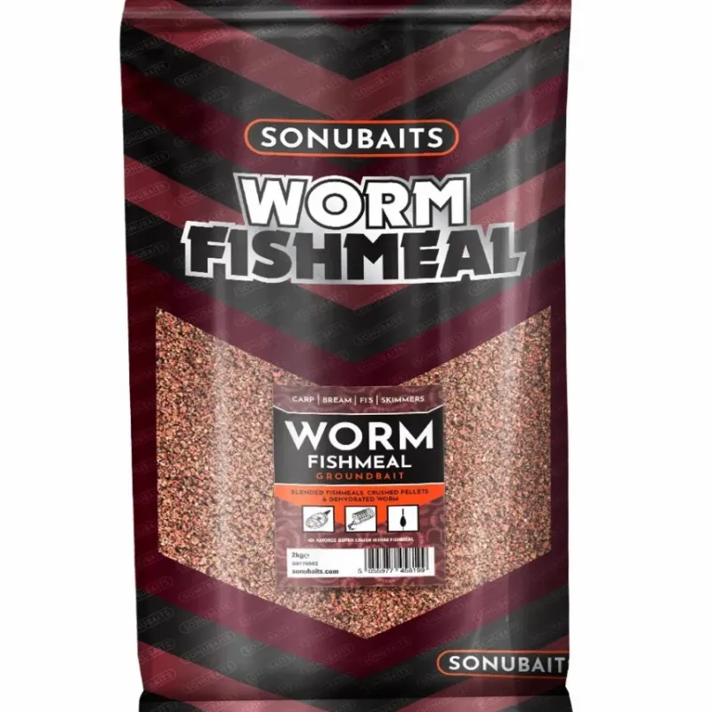 Specialist Sonu Baits Bait & Additives * Sonubaits Worm Fishmeal 2kg