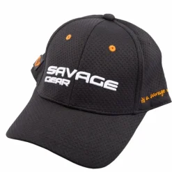 Pike / Predator Savage Gear Clothing * Sports Mesh Black Ink Fishing Cap