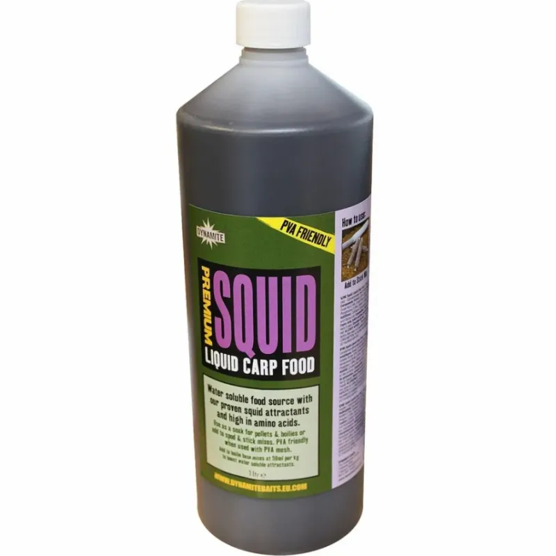 Carp Dynamite Baits Bait & Additives * Squid Liquid 1L