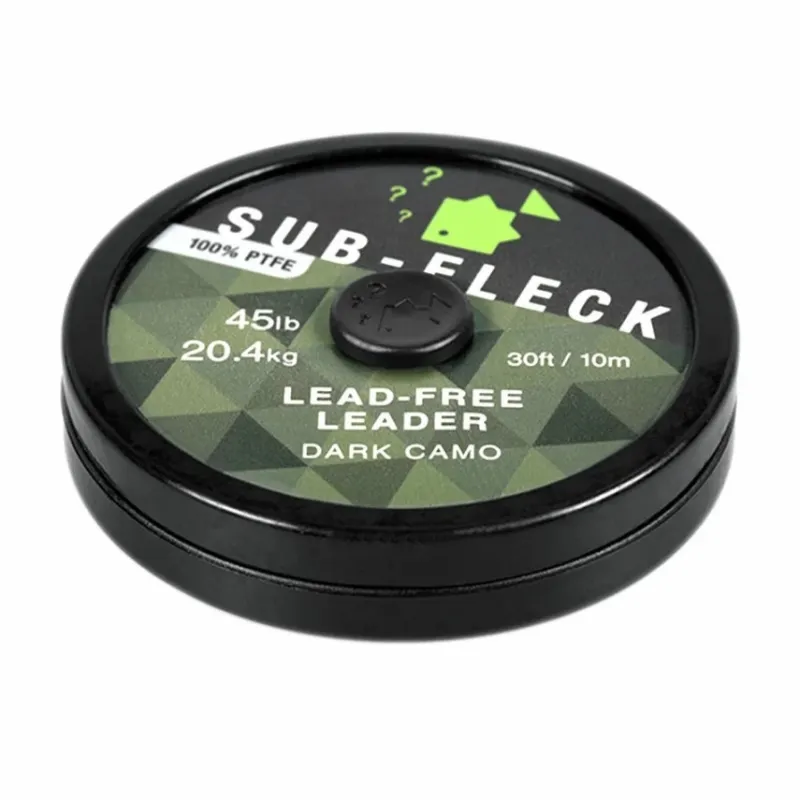Carp Thinking Anglers Terminal Tackle * Sub Fleck Dark Camo Lead Free Fishing Leader