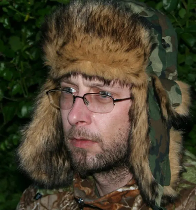 Fly Skee-Tex Clothing * Super Camo Fur Fishing Hat