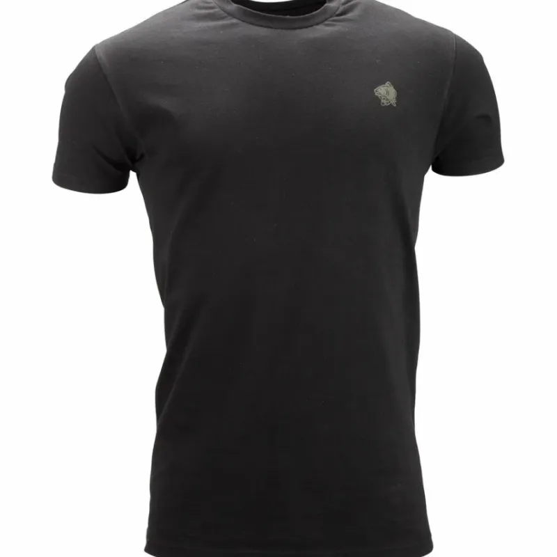 Carp Nash Clothing * Tackle Black Fishing T-Shirt