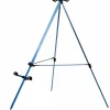 Sea DAM Rod Support * Telescopic Surf Tri Pod Blue Anodized