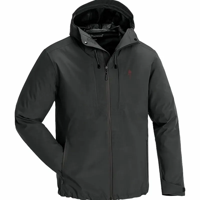 Carp Pinewood Clothing * Telluz Fishing Jacket Dark Anthracite