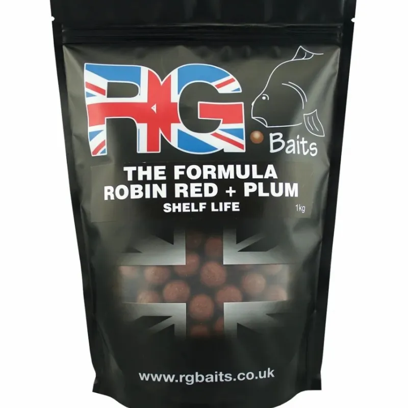 Specialist RG Baits Bait & Additives * The Formula Red + N-I Plum Shelf Life Boilies