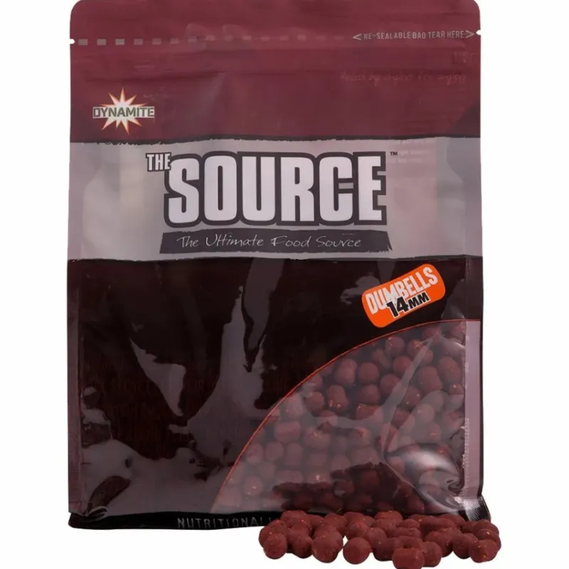 Carp Dynamite Baits Bait & Additives * The Source 1kg 14mm Shelf Life Dumbells