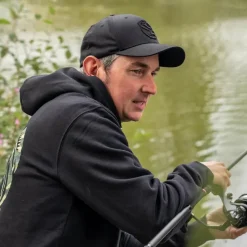 Sea Tackling Minds Clothing * Ultra Black Fishing Cap