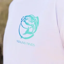Coarse & Match Tackling Minds Clothing * Ultra Premium Basic White Fishing T-Shirt