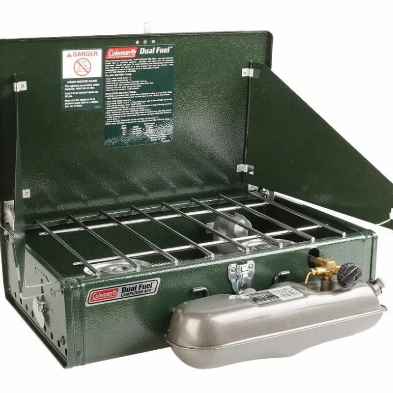 Pike / Predator Coleman Cooking Equipment * Unleaded 2 Burner Fishing Stove