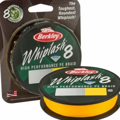 Carp Berkley Line * Whiplash 8 Braid Yellow 300m