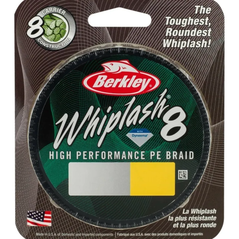 Sea Berkley Line * Whiplash 8 Braid Yellow 300m