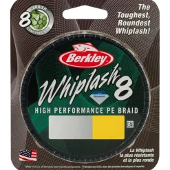 Pike / Predator Berkley Line * Whiplash 8 Braid Yellow 300m