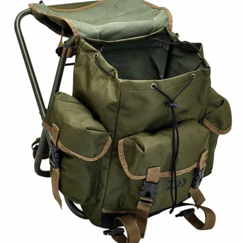 Fly Daiwa Fly Essentials * Wilderness Game Fishing Rucksack Stool