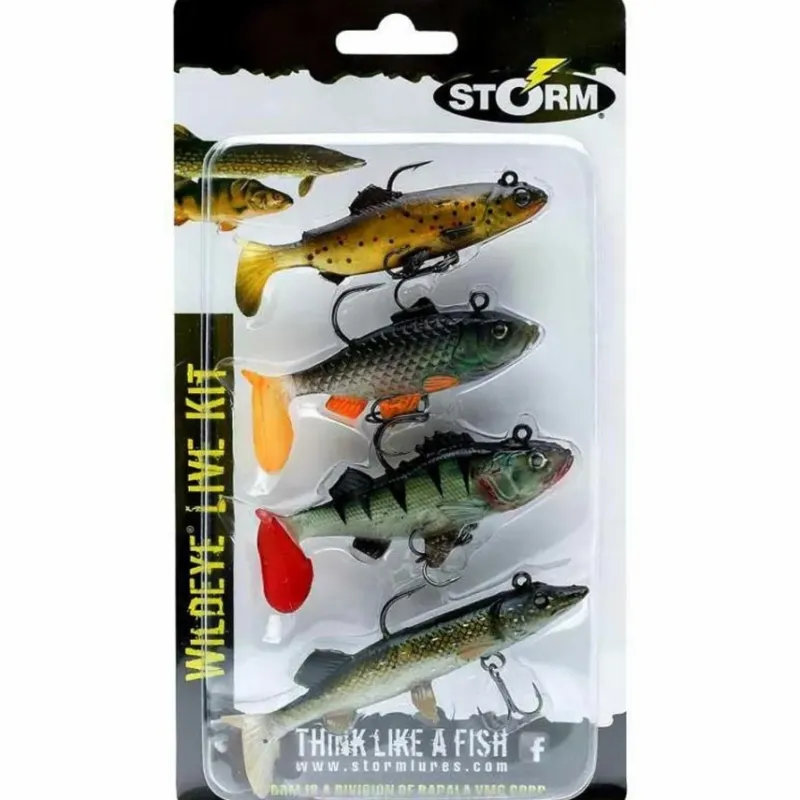 Pike / Predator Storm Lures * Wild Eye Live Kit 4