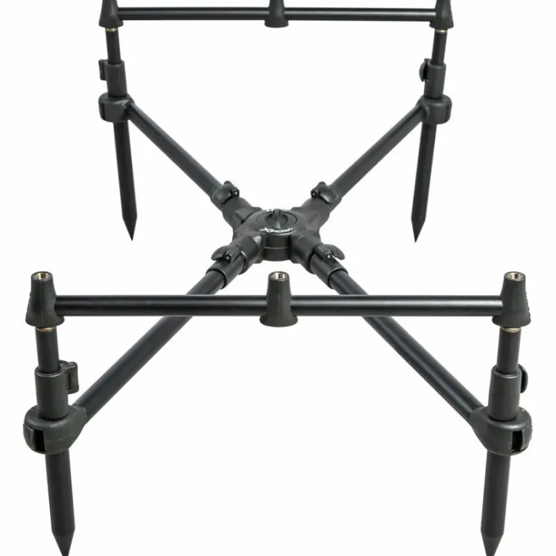 Carp Fox Rod Pods * X Pod Plus with Goal Post Buzz Bars