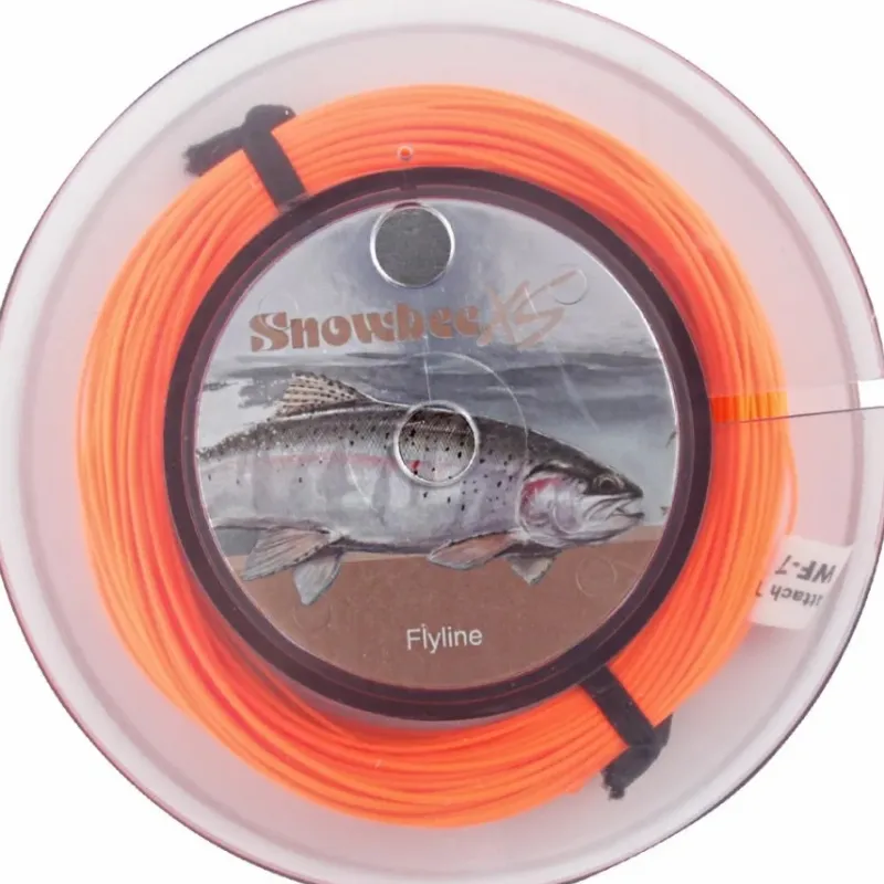 Fly Snowbee Fly Lines * XS Floating Line Hi-Viz Orange