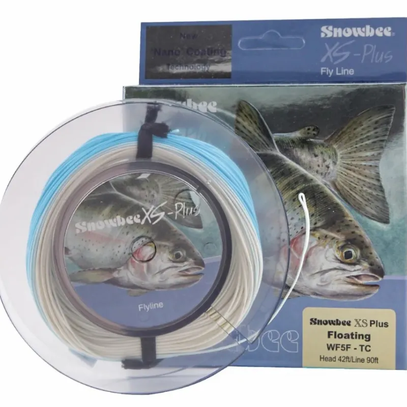 Fly Snowbee Fly Lines * XS Floating 2 Tone Line Blue Ivory